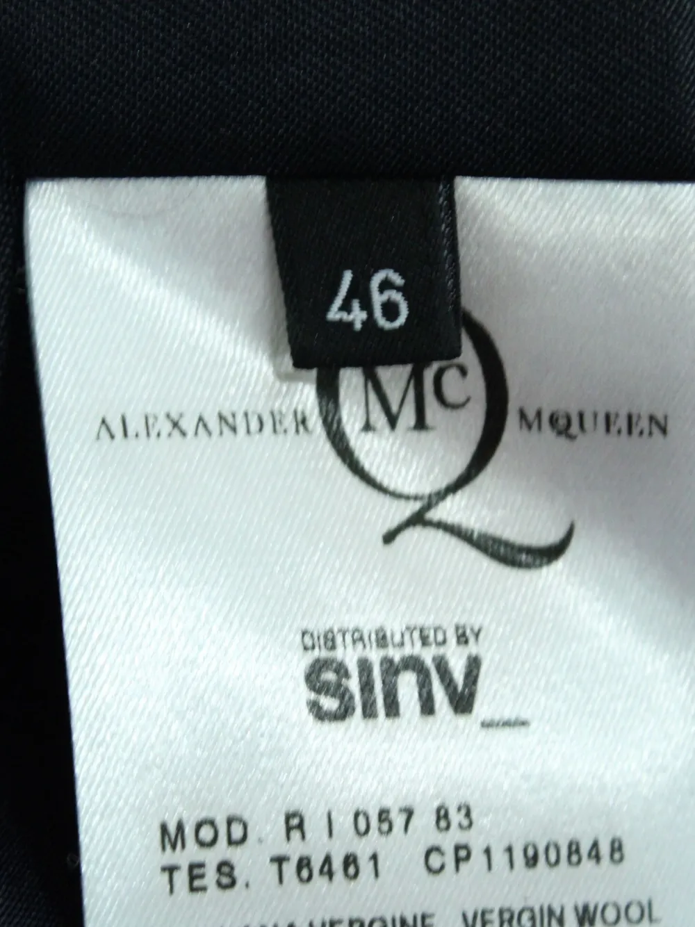 Pre-owned Alexander Mcqueen Virgin Wool Single-breasted Blazer In Blue