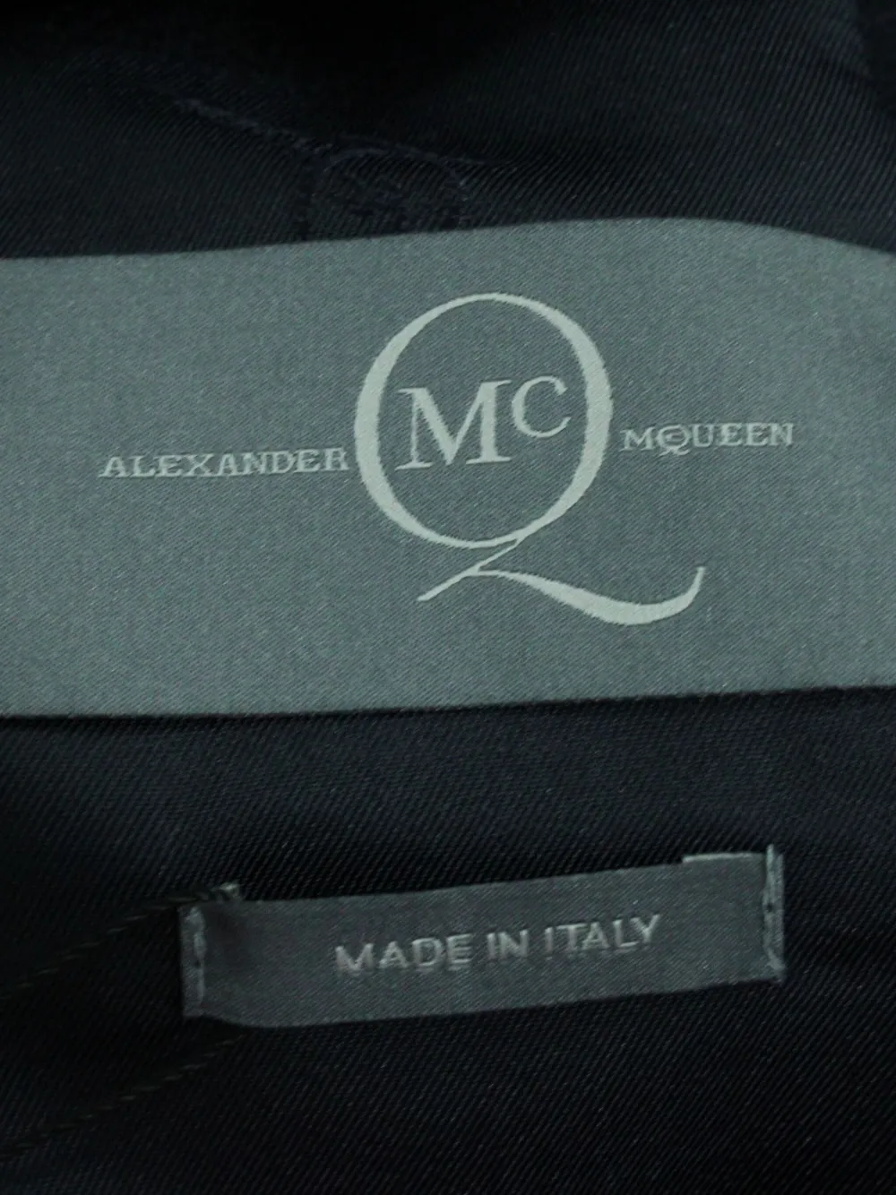 Pre-owned Alexander Mcqueen Virgin Wool Single-breasted Blazer In Blue