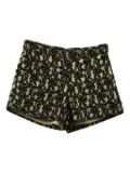 alice + olivia guipure-lace shorts - Neutrals
