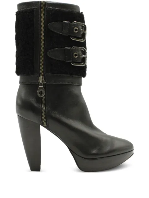 Burberry Pre-Owned leather heeled boots