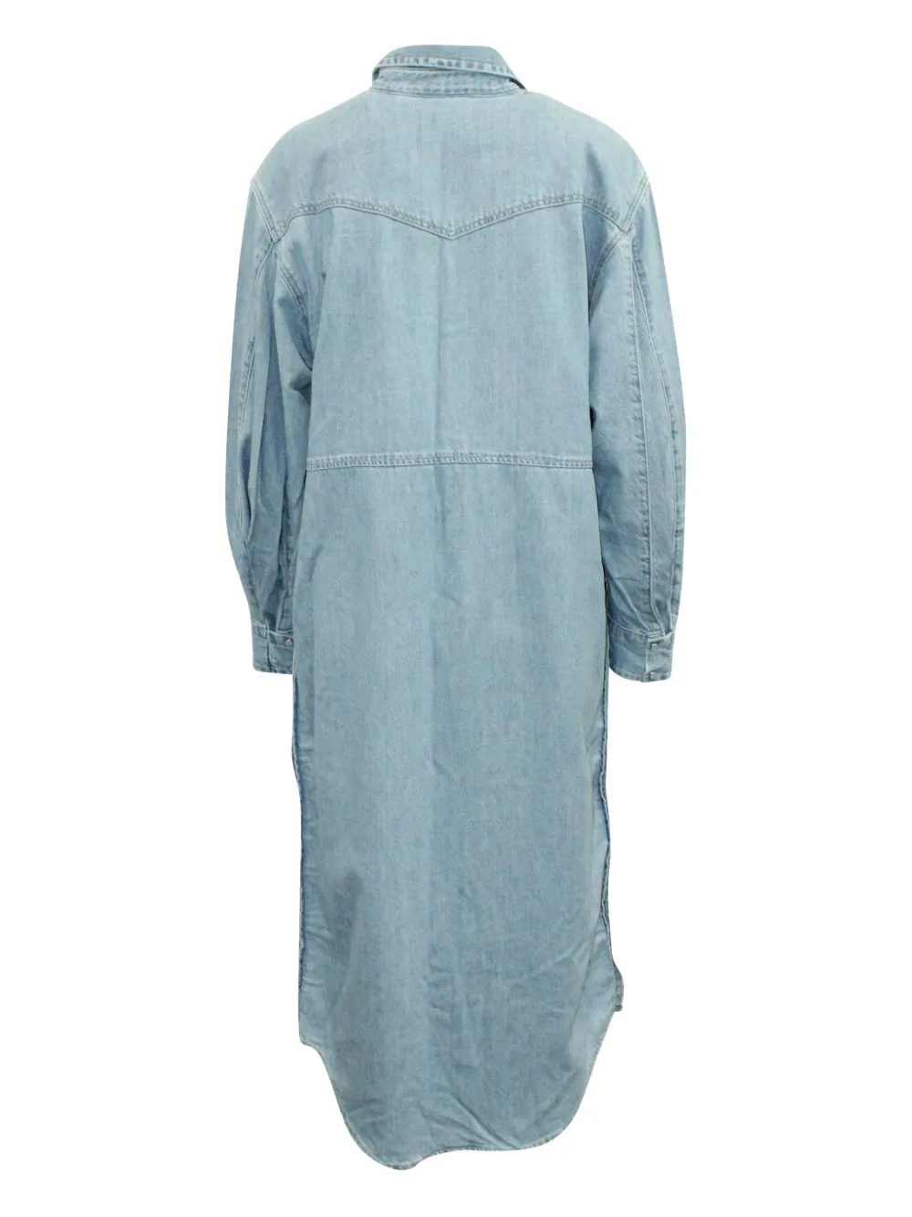 GANNI x Levi'S denim shirt dress - Blauw