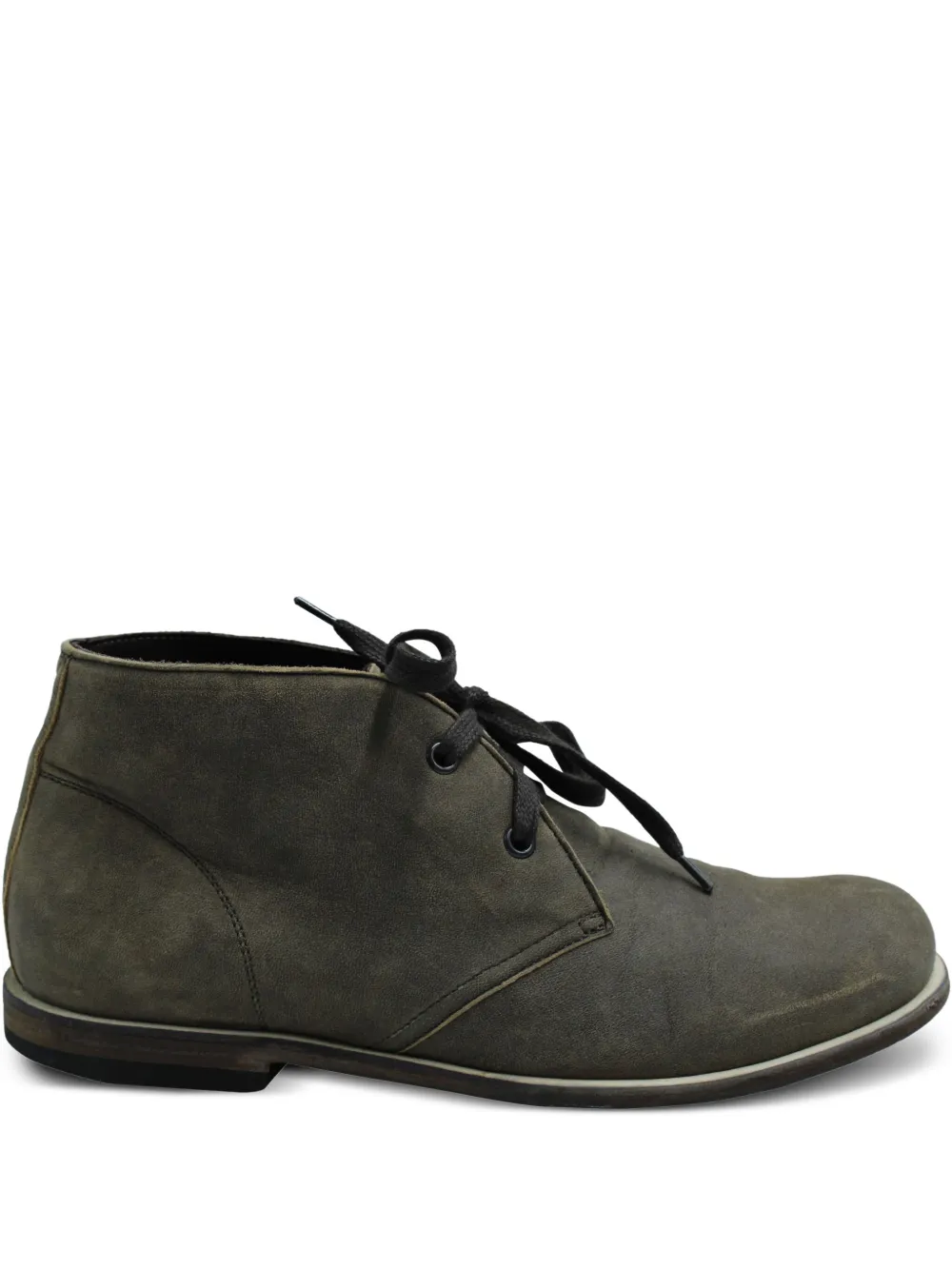 Bottega Veneta Pre-Owned suede ankle boots | Grey | Image 1