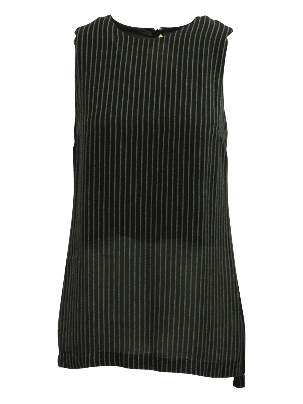 Theory pinstripe sleeveless top | Black | Image 1