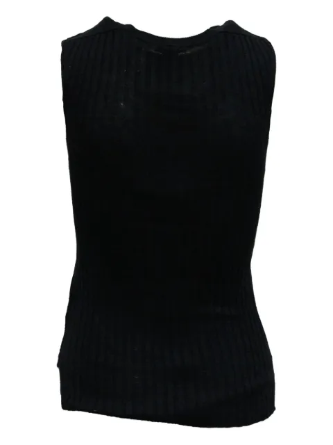 Theory ribbed knit top