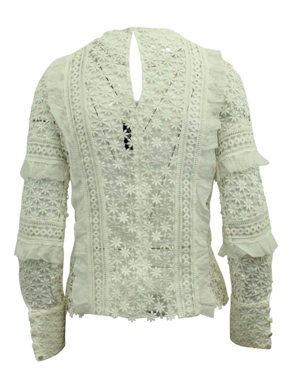 Self-Portrait floral-lace blouse | Image 2