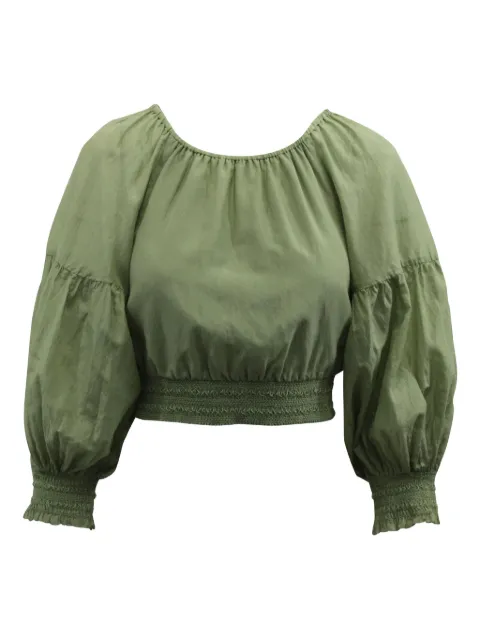 alice + olivia Azalea off-shoulder top