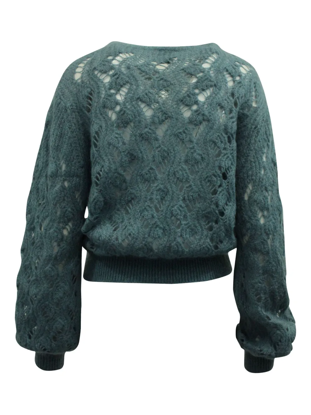 Iris & Ink crochet-knit sweater | Image 2