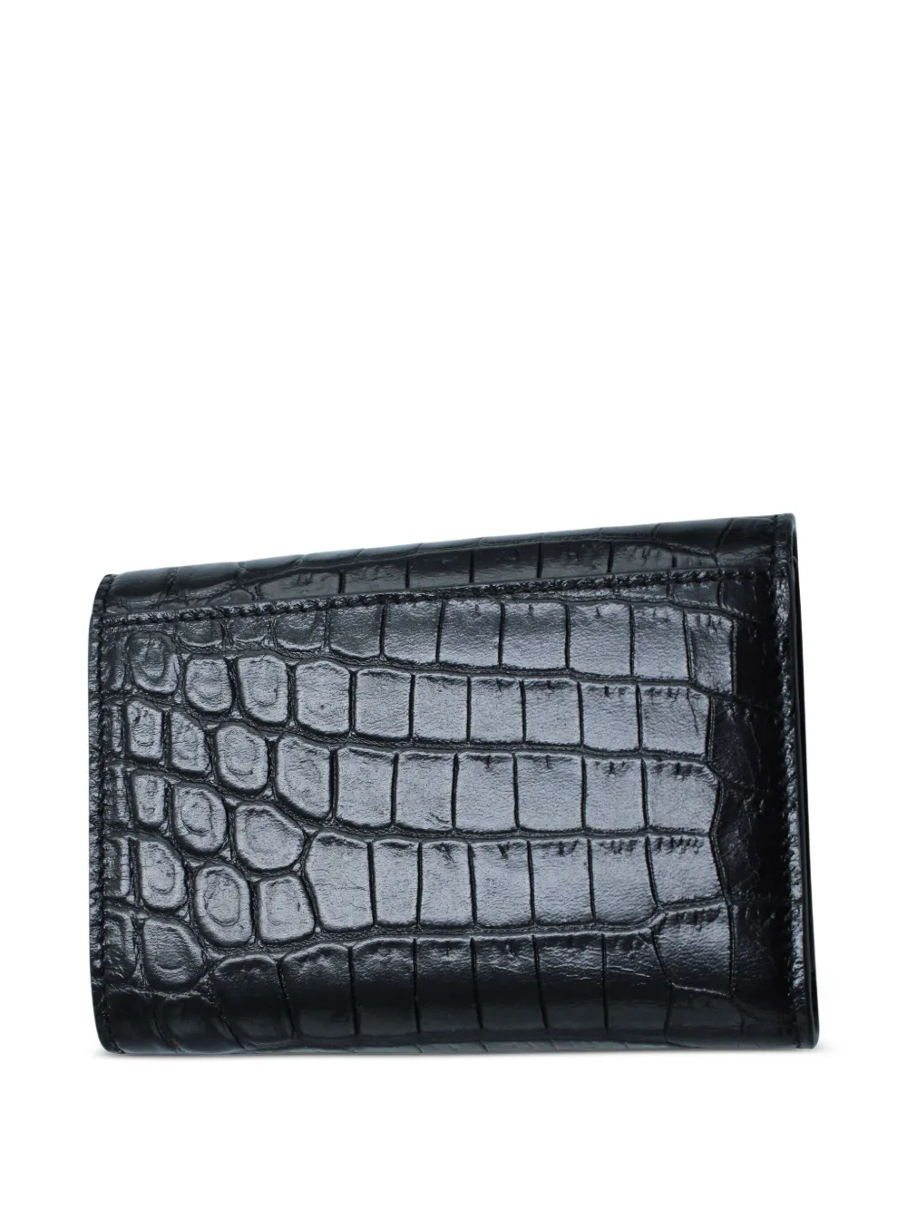 Saint Laurent Pre-Owned crocodile-embossed leather wallet | Image 2