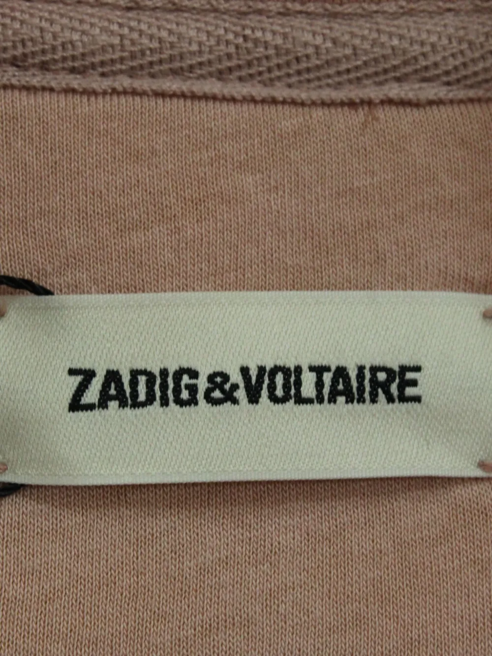 Pre-owned Zadig & Voltaire Zip-up Jacket In Pink