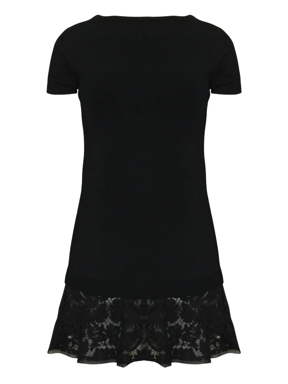 Mario Valentino Vintage lace-hem T-shirt mini dress | Image 2