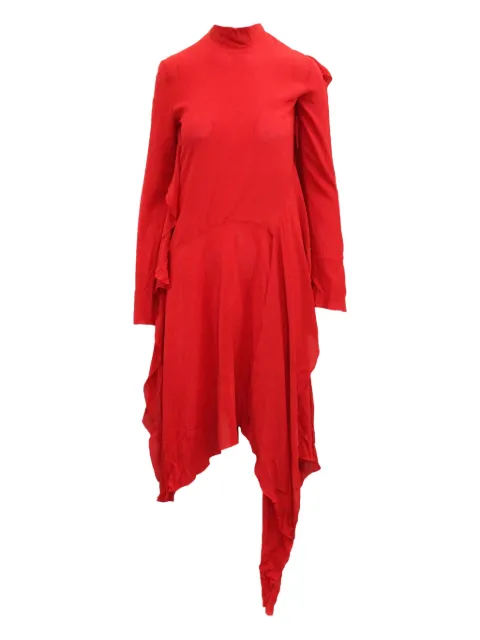 Petar Petrov ruffled asymmetric dress