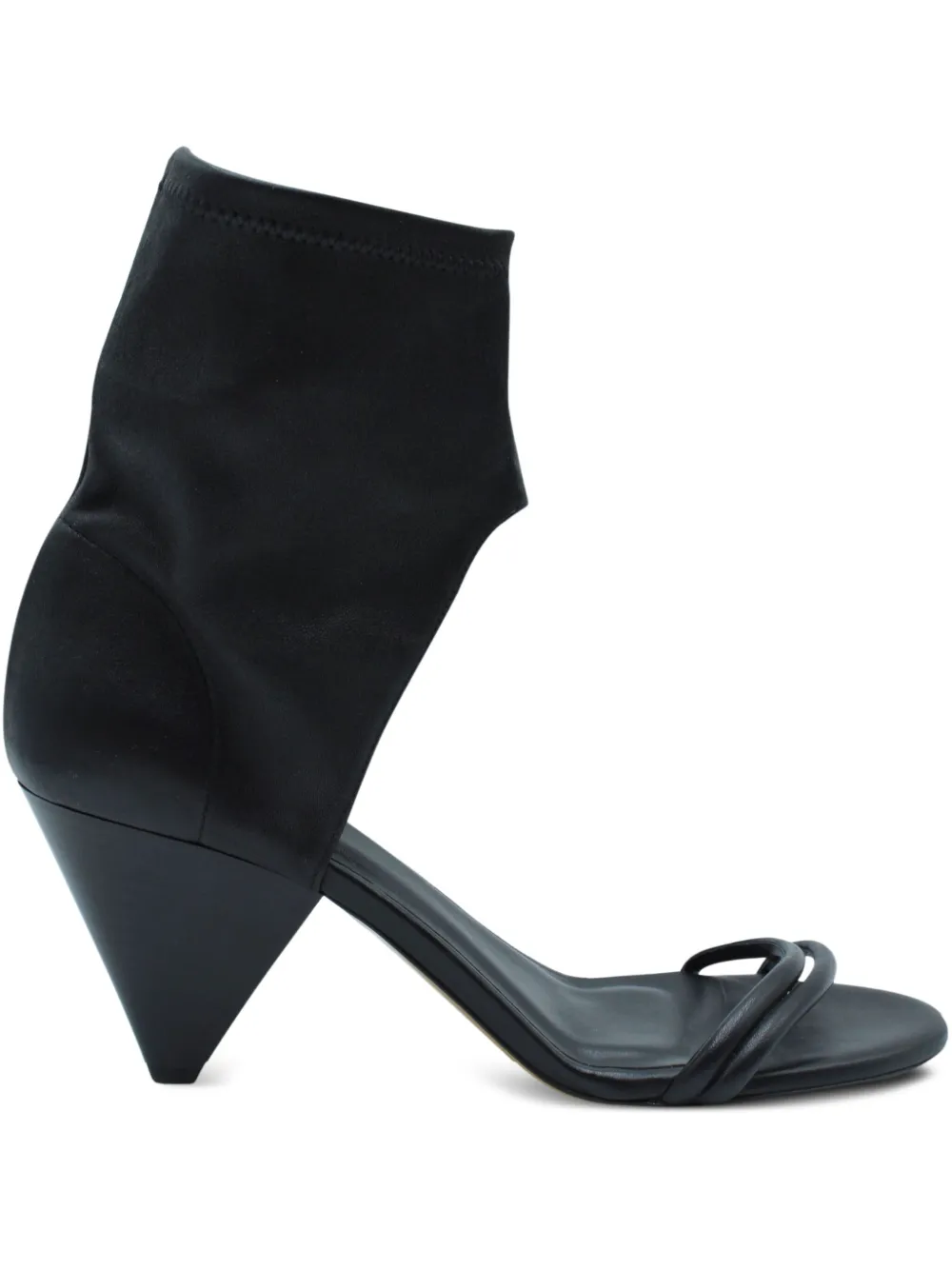 Isabel Marant Vintage ankle-strap leather sandals | Black | Image 1