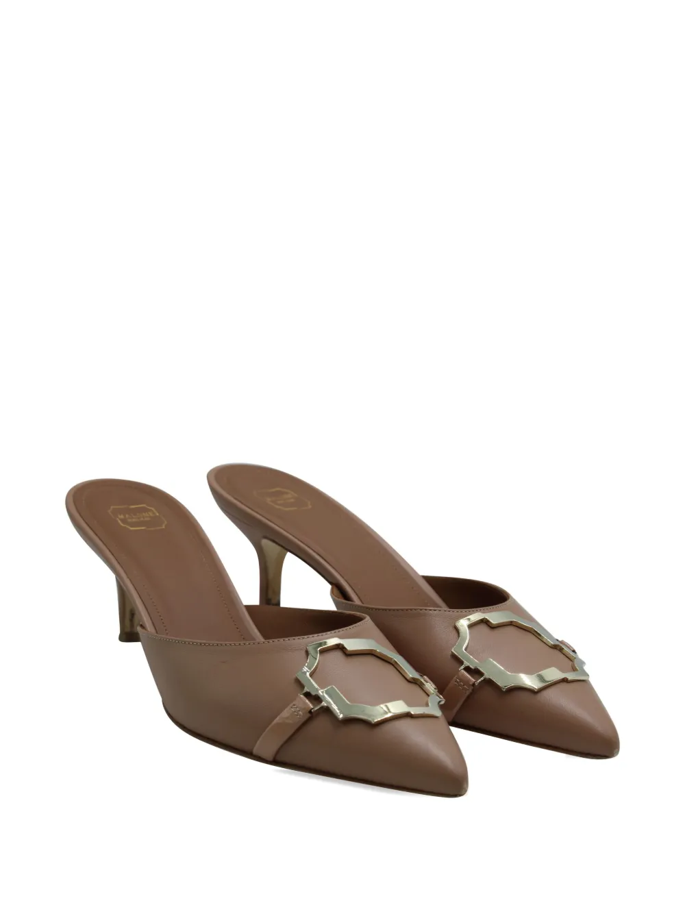Malone Souliers Missy 45 pointed-toe mules - Bruin