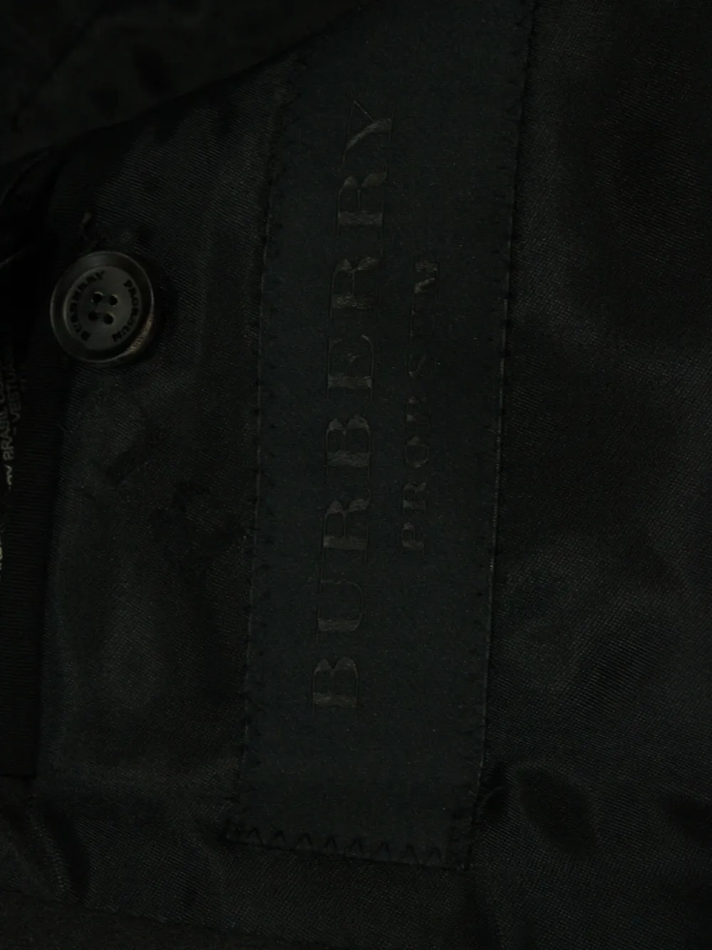 Pre-owned Burberry Single-breasted Wool Blazer In Black
