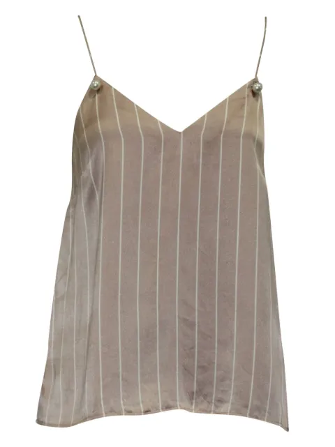 CAMI NYC striped V-neck top
