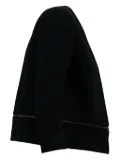 SANDRO zip-trim jacket - Black