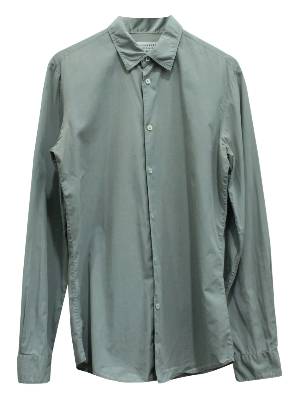 Maison Martin Margiela Pre-Owned cotton shirt | Grey | Image 1