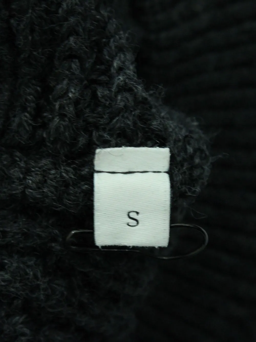Pre-owned Sandro Checked-pattern Wool Sweater In Gray