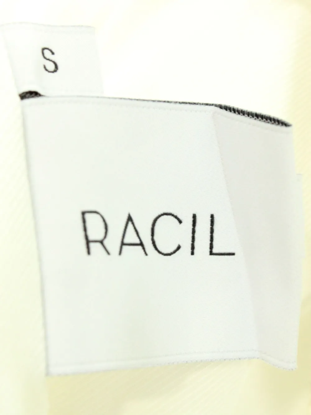 Pre-owned Racil Double-breasted Linen Dress In White