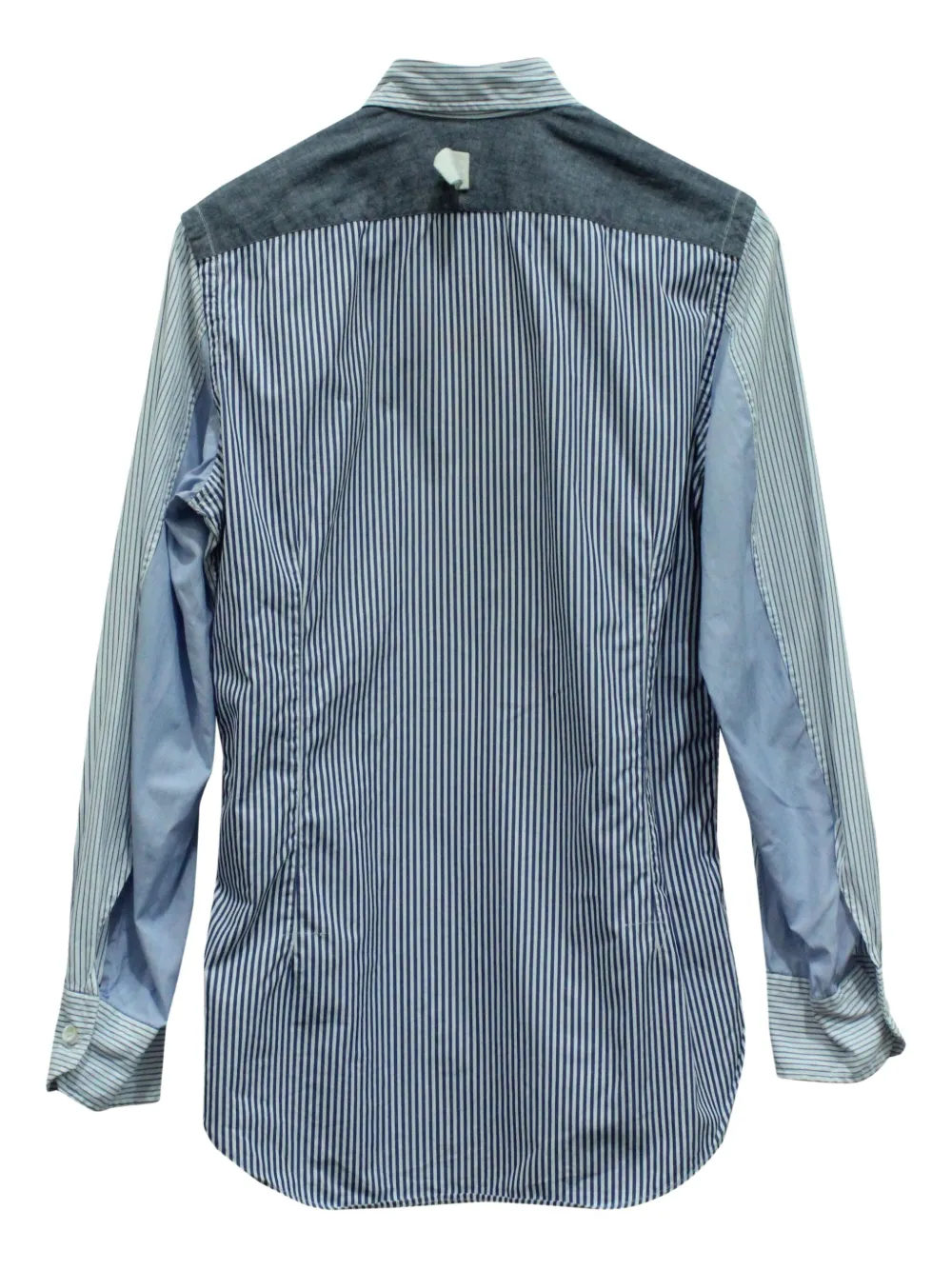 Junya Watanabe Comme des Garçons Pre-Owned striped panelled shirt | Image 2