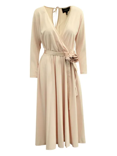 Marc Jacobs Vintage wrap rose-detail midi dress