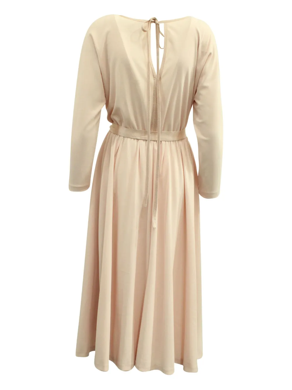Pre-owned Marc Jacobs Vintage Wrap Rose-detail Midi Dress In Pink