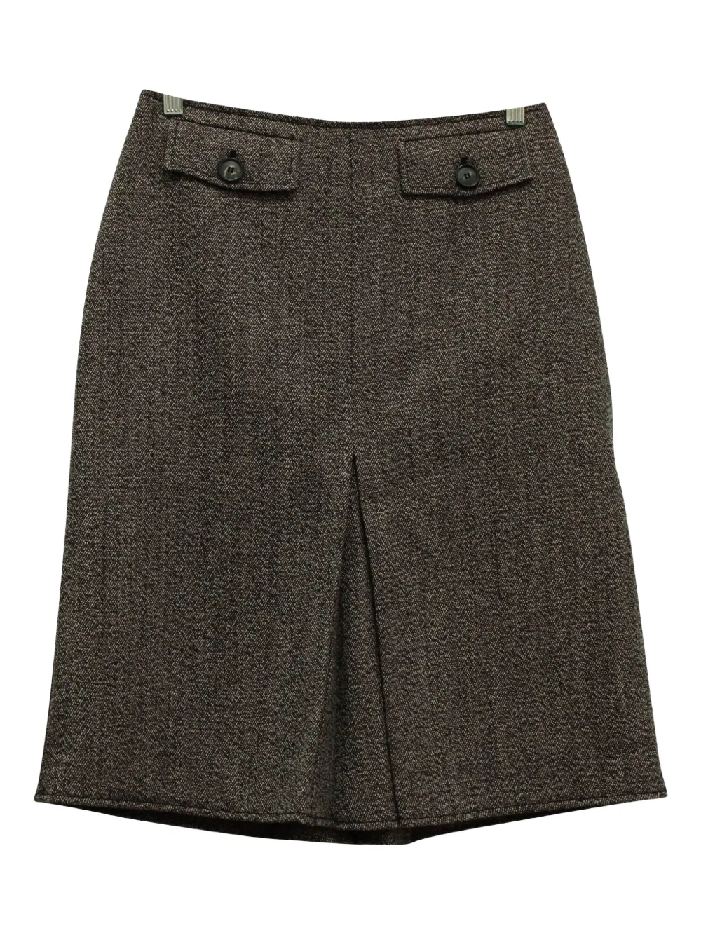 Victoria Beckham A-line pockets skirt - Bruin