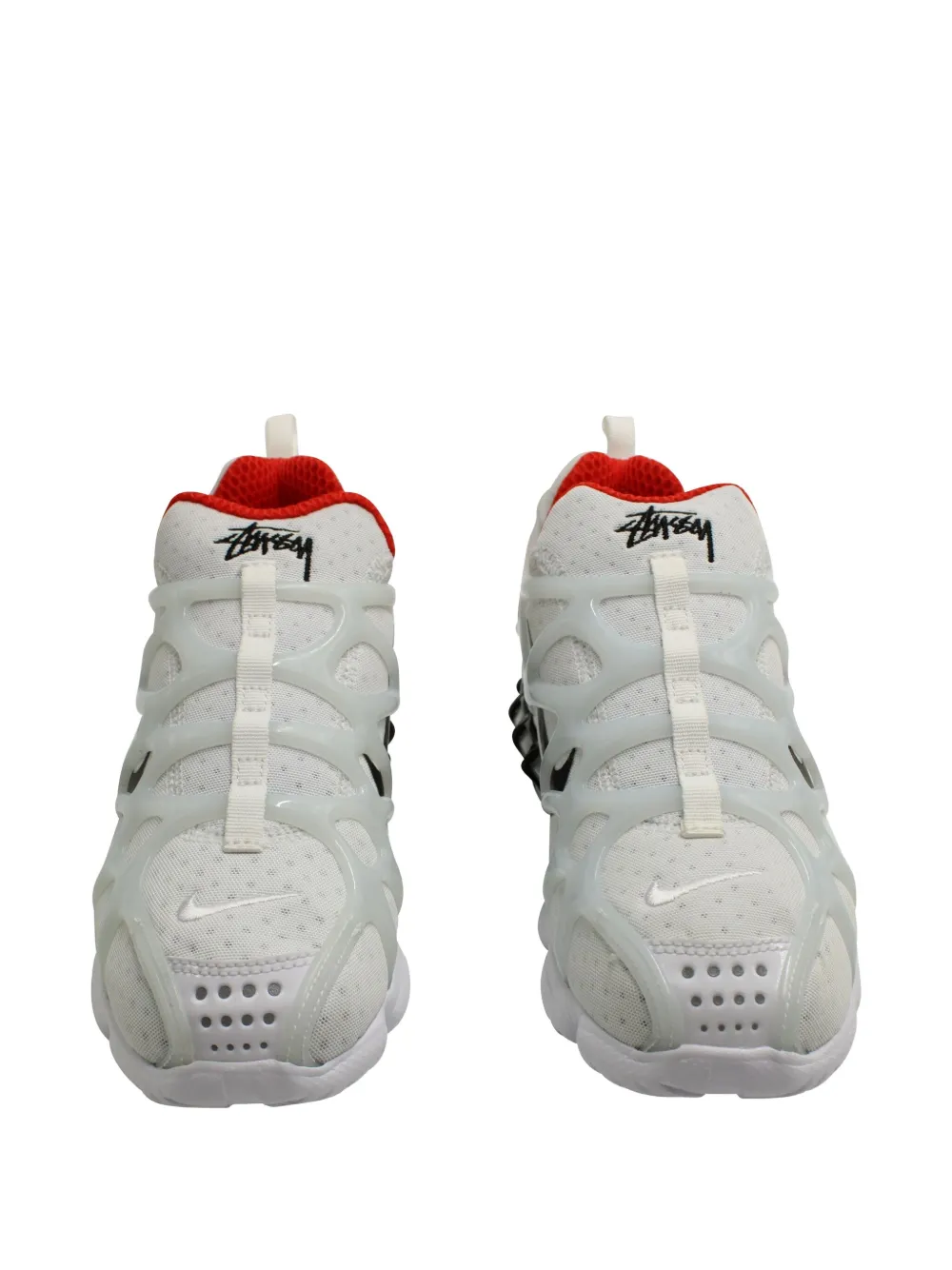 Pre-owned Nike Vintage X Stussy Zoom Air Kukini Sneakers In White