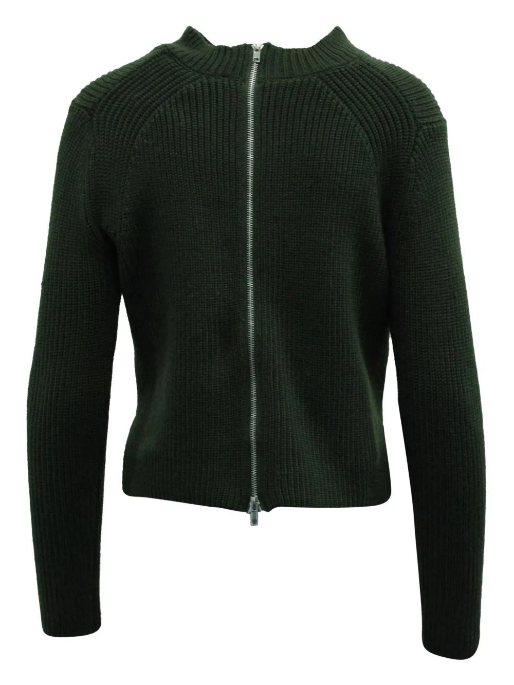 SANDRO ribbed zip-up pullover sweater | Image 2