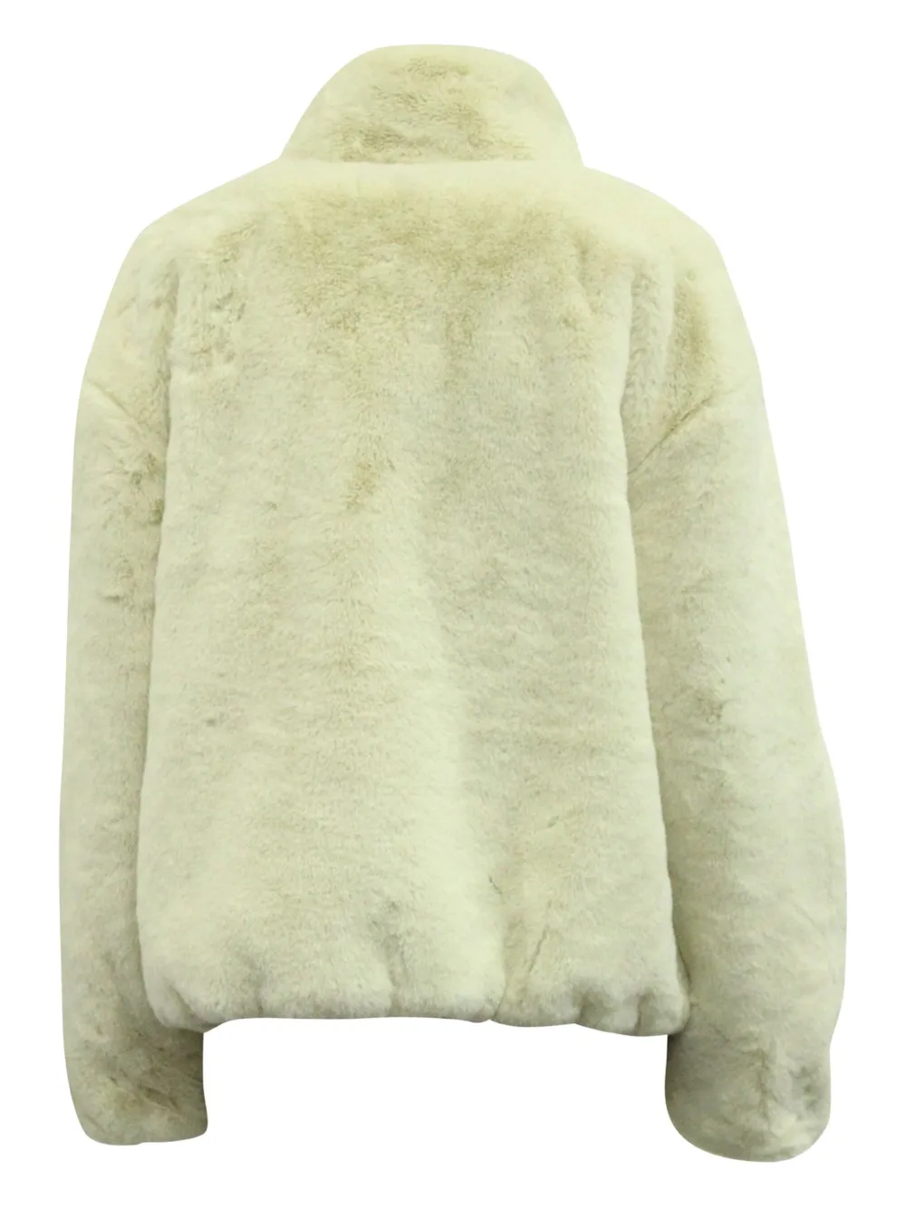 Nike Vintage Swoosh-logo faux fur jacket | Image 2