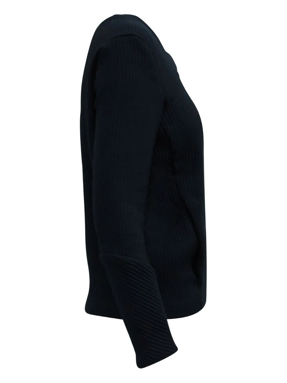 Ribbed Long-Sleeve T-Shirt