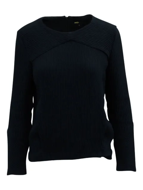 Maje ribbed long-sleeve T-shirt