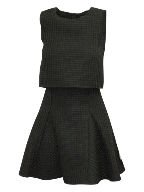 Maje waffle-knit mini dress