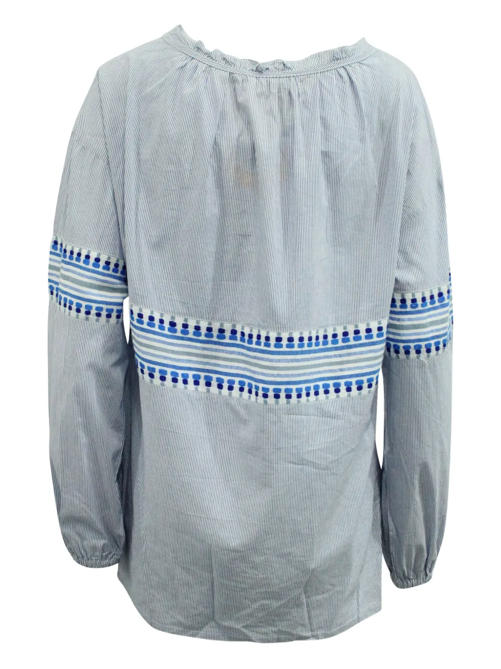 lemlem striped embroidered blouse | Image 2