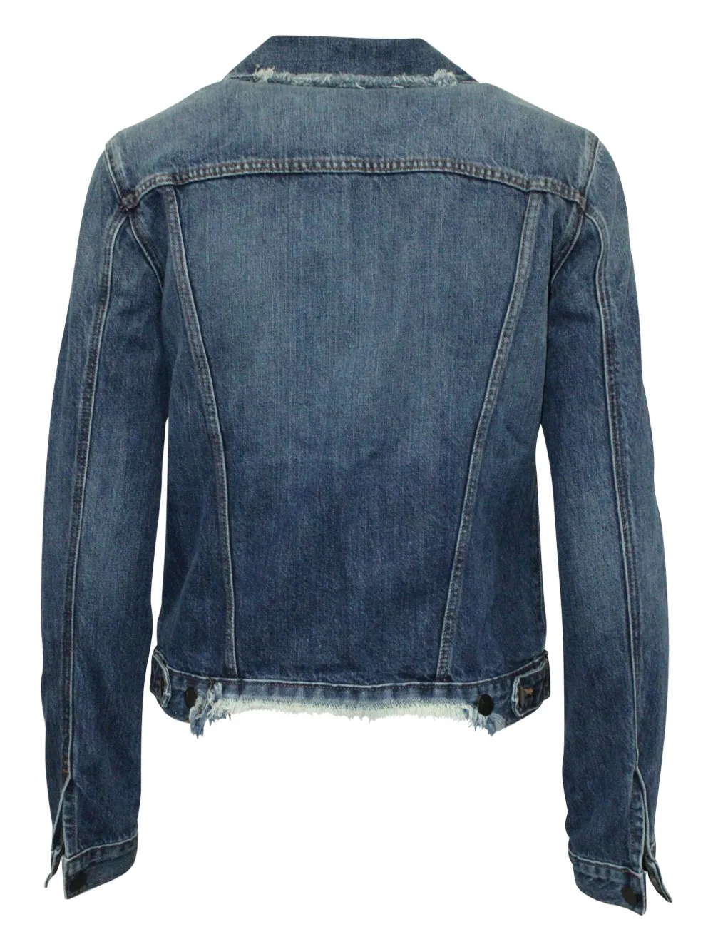 J Brand frayed-hem denim jacket | Image 2