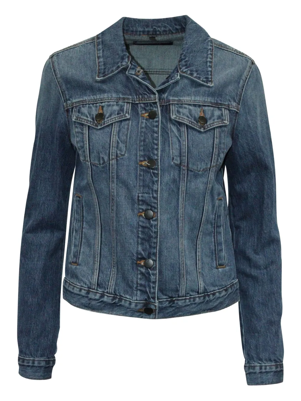 J Brand frayed-hem denim jacket | Blue | Image 1