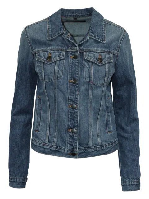 J Brand frayed-hem denim jacket