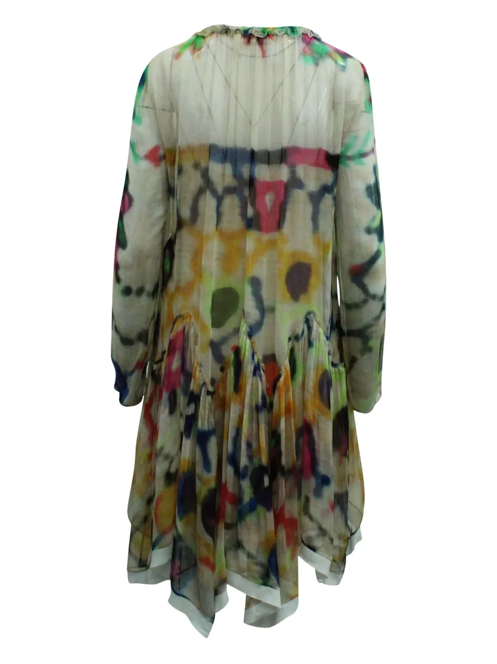 Chloé Vintage tie-dye shift asymmetrical dress | Image 2