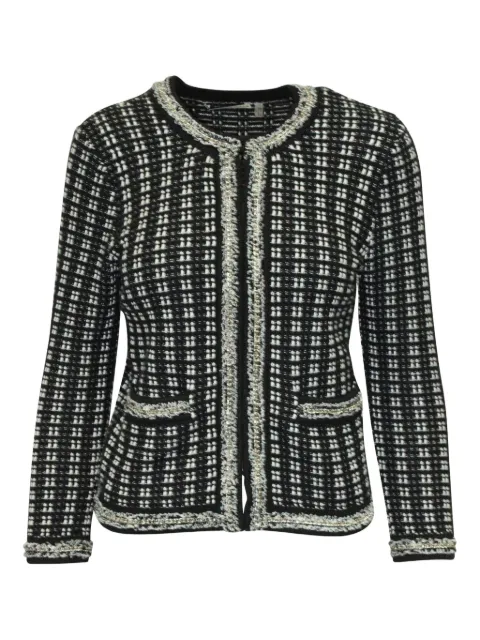 alice + olivia tweed embellished jacket