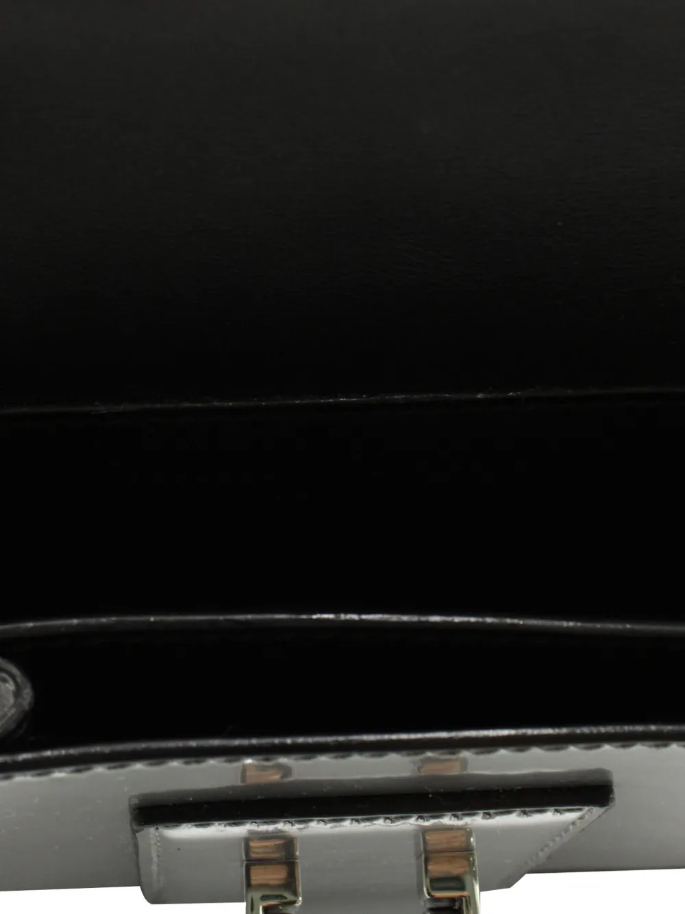Pre-owned Proenza Schouler Mini Ps1 Shoulder Bag In Silver