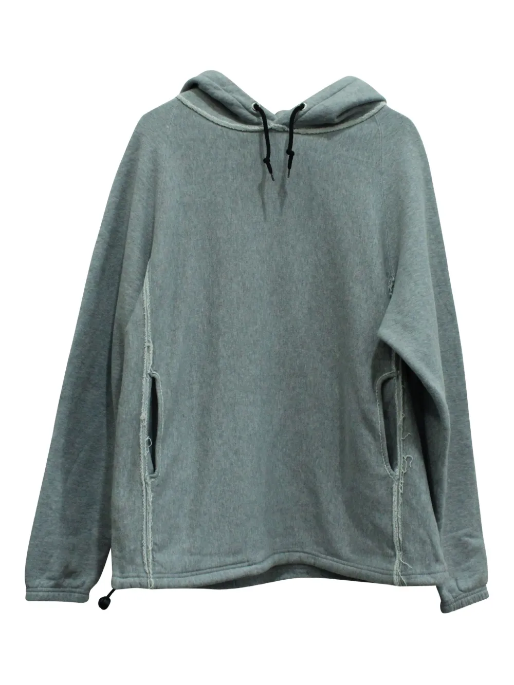 Golden Goose hoodie con dobladillo sin rematar | azul | Image 1