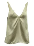 CAMI NYC silk v-neck top - Neutrals