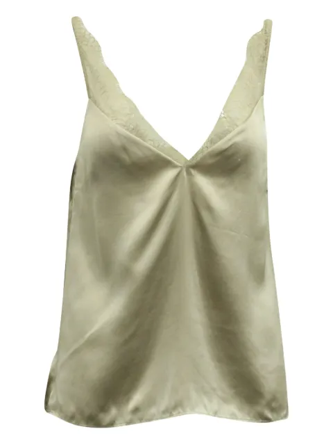 CAMI NYC silk v-neck top