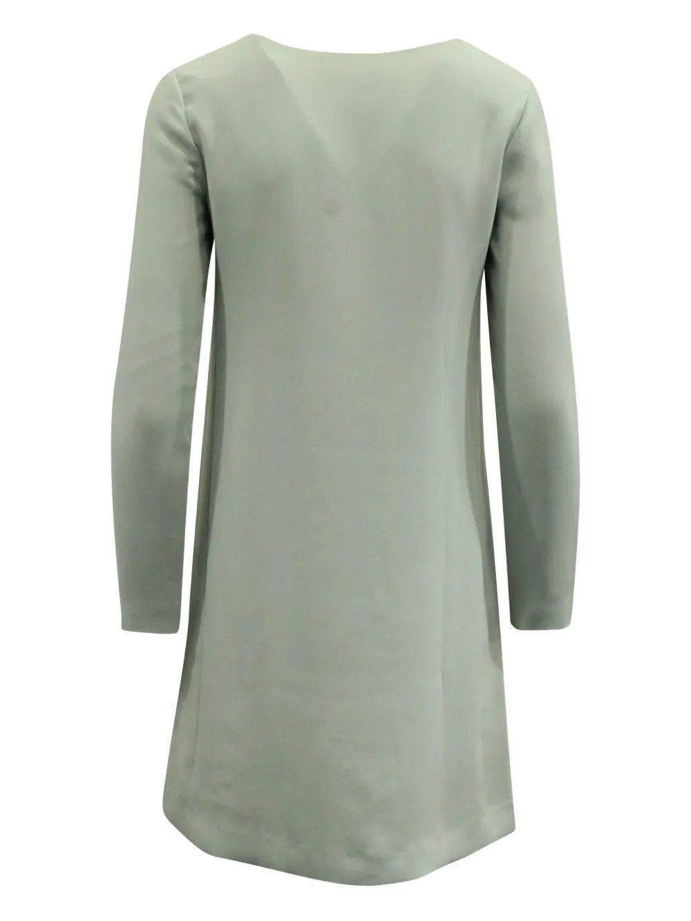 Theory long-sleeve shift dress - Groen