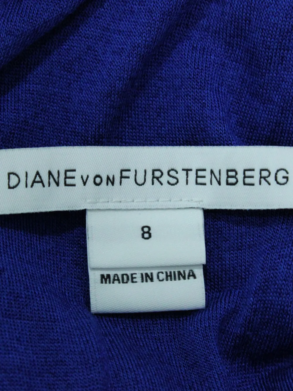 Pre-owned Diane Von Furstenberg Zarita Dress In Blue