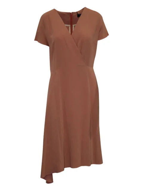 JOSEPH V-neck asymmetric dress