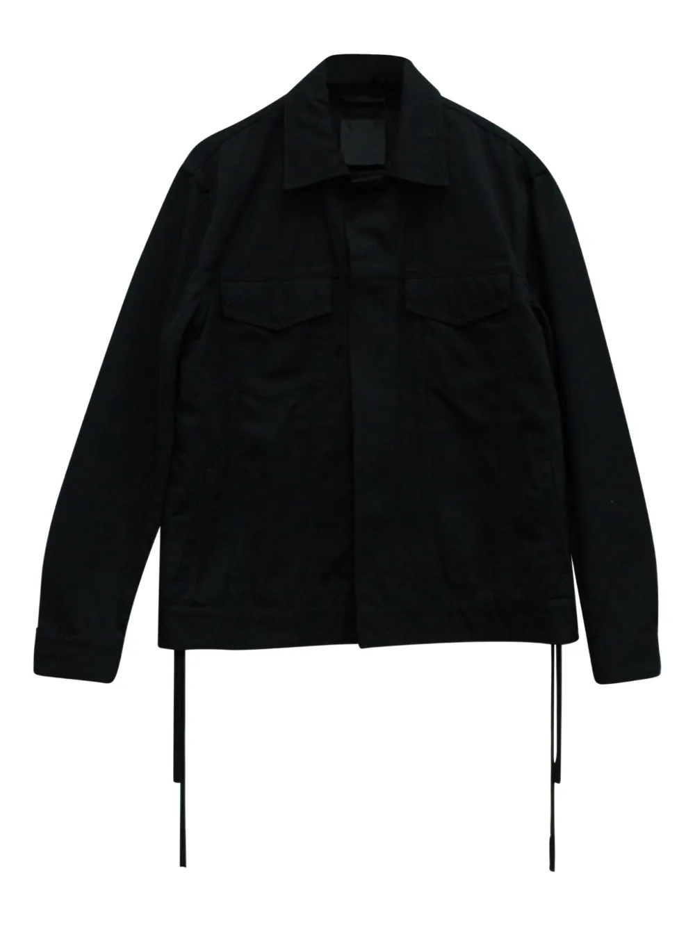 Craig Green point-collar cotton jacket | Black | Image 1