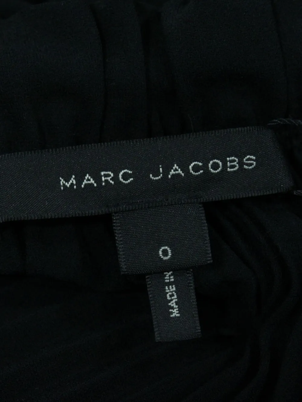 Pre-owned Marc Jacobs Vintage Pleated Midi Skirt In Black