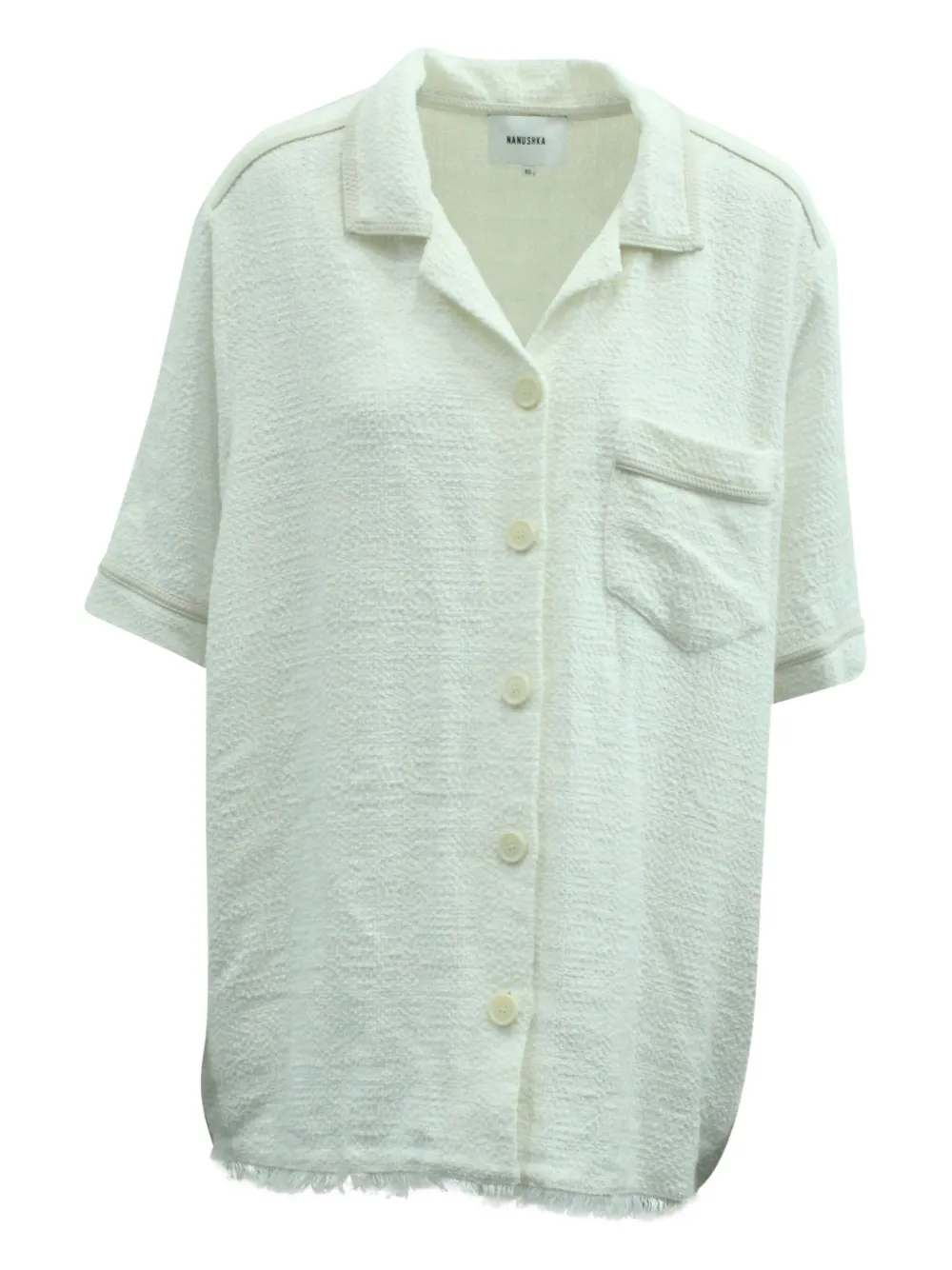 Nanushka chest-pocket shirt | White | Image 1