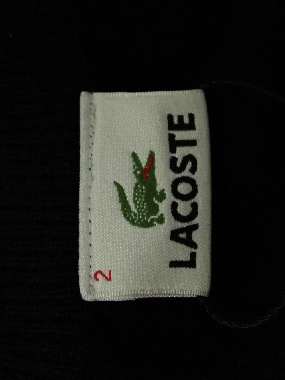 Cocodrilo Logo Lacoste Para Bordar Lacoste Vintage Suéter Con